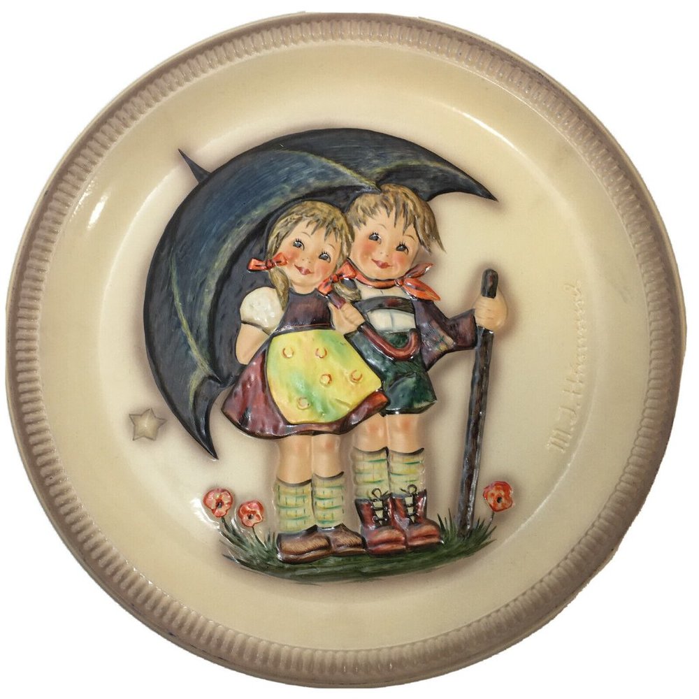 1975 Hummel Goebel Anniversary Plate 1st Ed‎